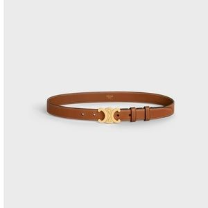 Celine TRIOMPHE BELT IN NATURAL CALFSKIN
TAN